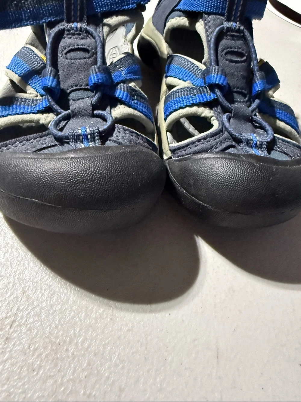 Keen Newport Sandals Kids Youth Size 1 Blue Water Sport Shoes Boys EUC